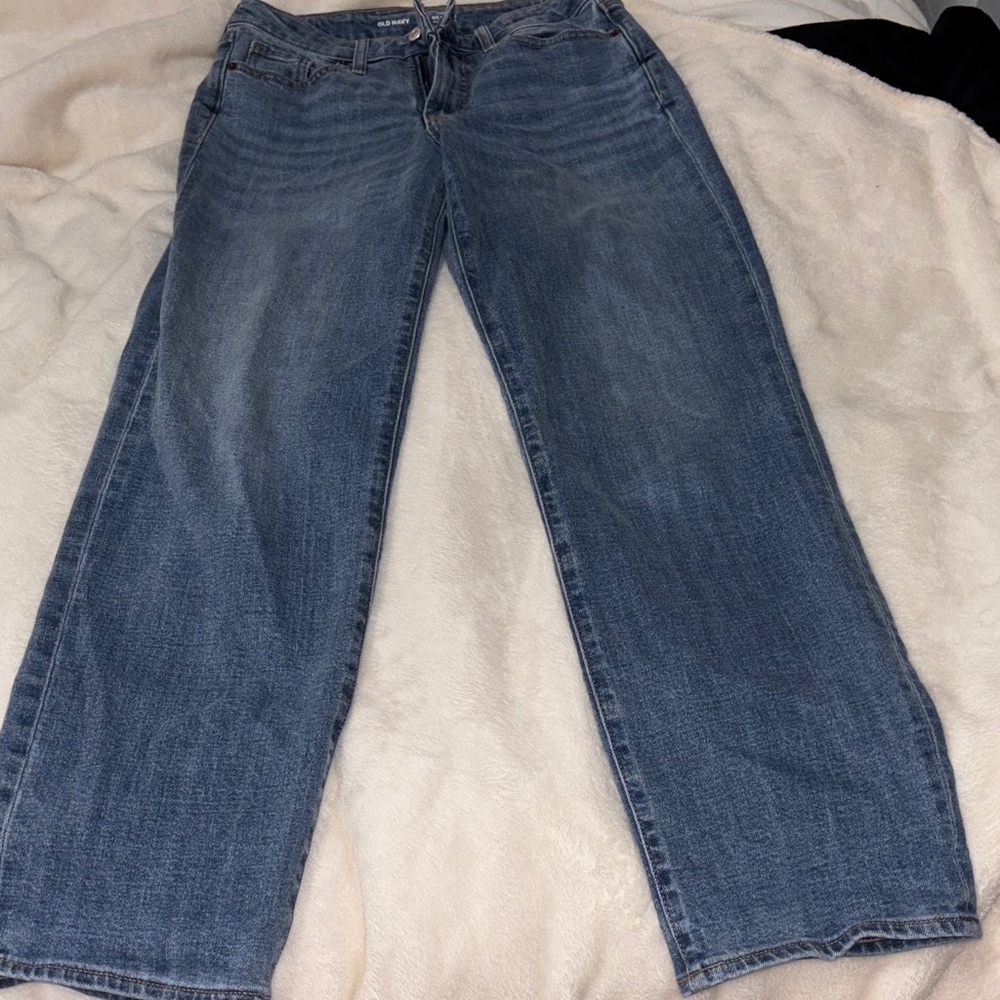 Old Navy Light Blue High-Rise Jeans